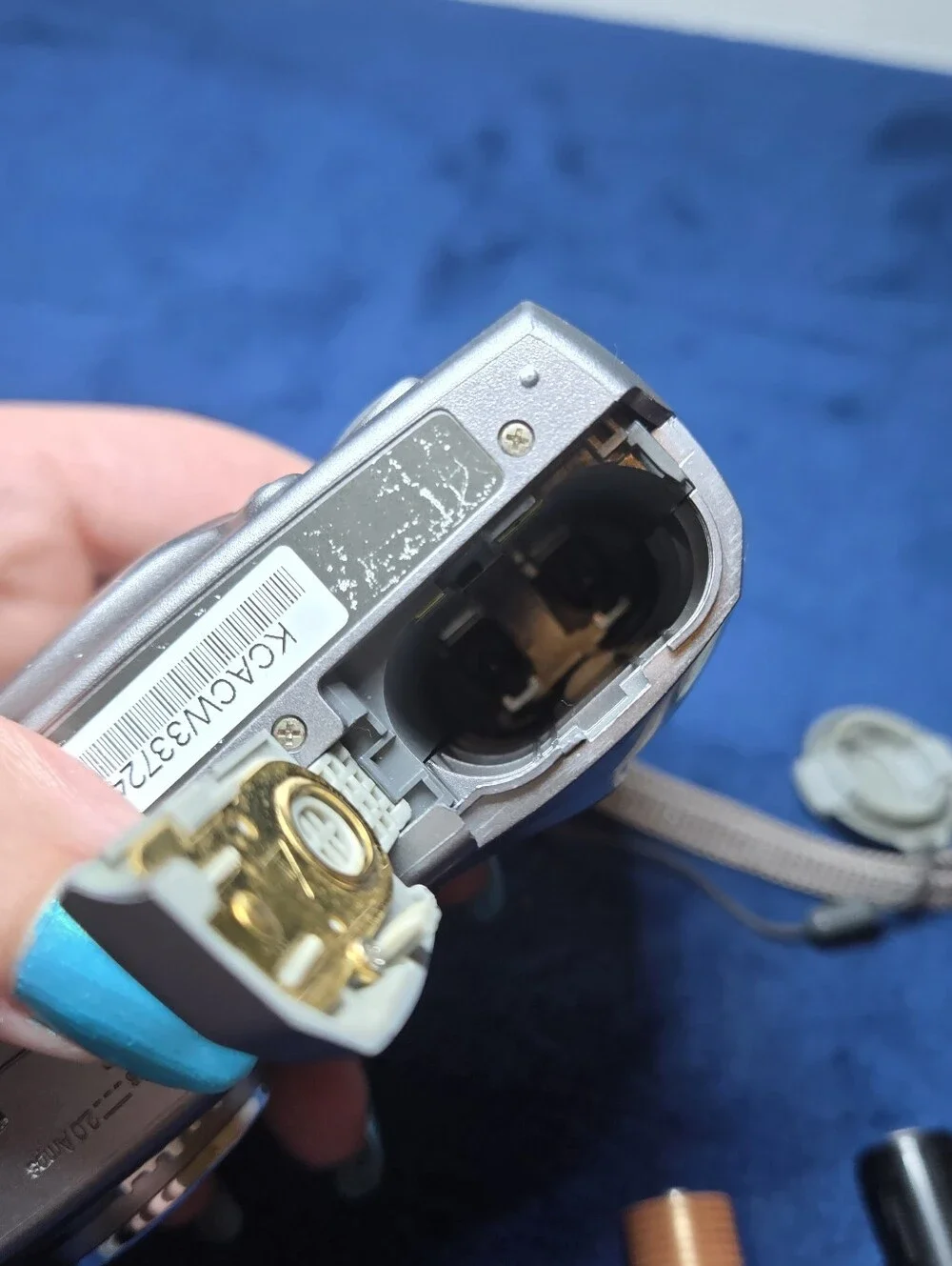 Kodak Easy CX4310 3.2MP Digital Camera Silver Tested -Works